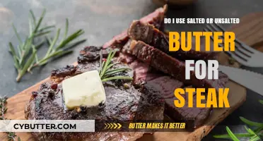 Salted vs. Unsalted Butter: The Perfect Choice for Your Steak