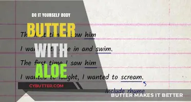 Nourish Your Skin: DIY Body Butter with Aloe Vera