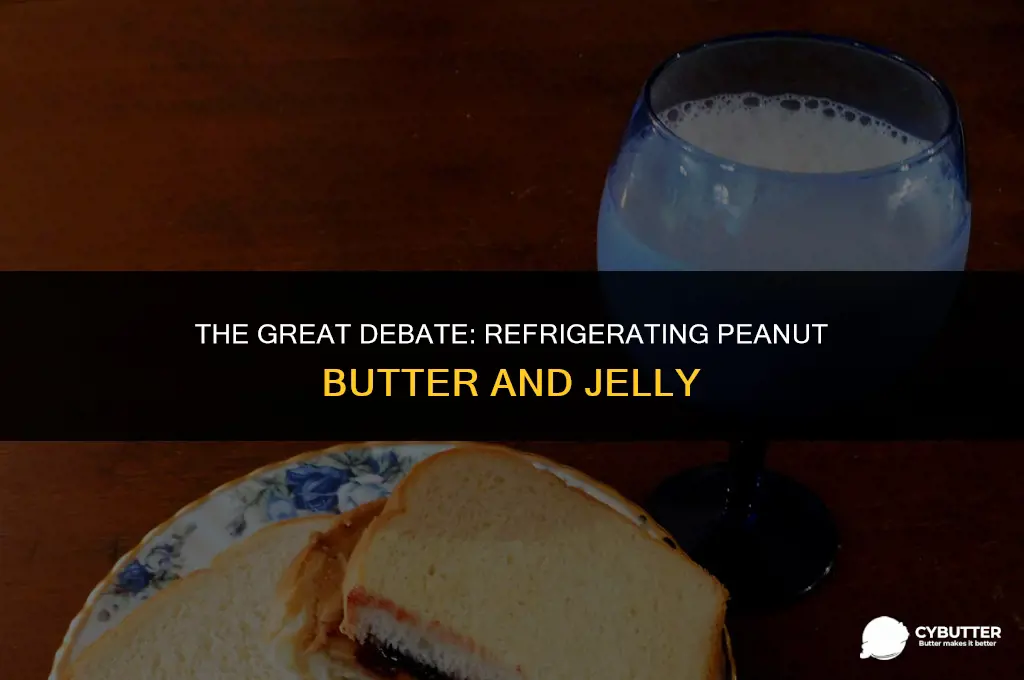 do peanut butter and jelly need to be refrigerated