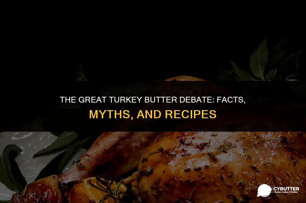 do people put butter in a turkey