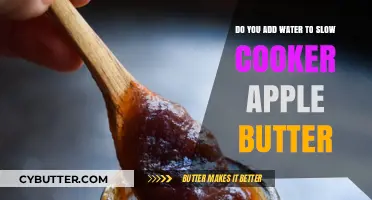 Slow Cooker Apple Butter: The Great Water Debate