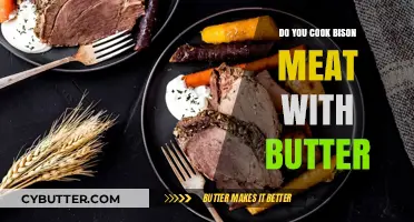 Savoring the Richness: Cooking Bison Meat with Butter