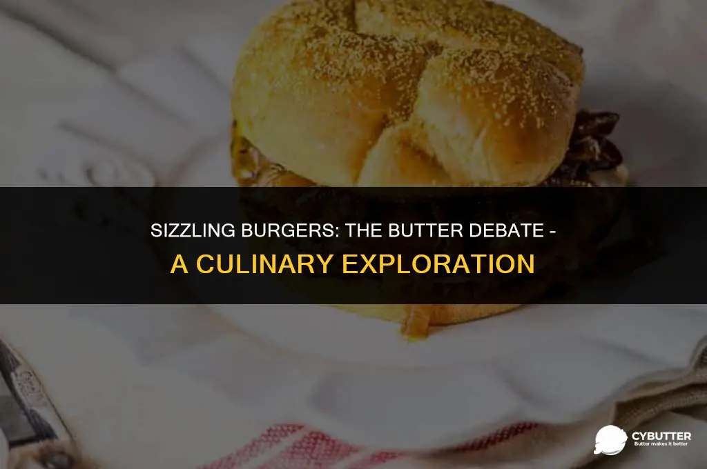 do you cook burgers in butter