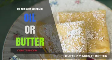 Sizzling Secrets: The Great Crepe Debate - Oil vs. Butter