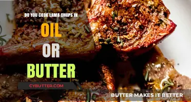 Sizzling Lamb Chops: The Butter vs. Oil Debate