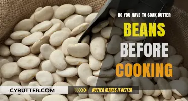 The Great Butter Bean Debate: Soaking vs. No Soaking