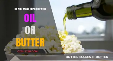 Popcorn Perfection: Oil vs. Butter - Which One Reigns Supreme?