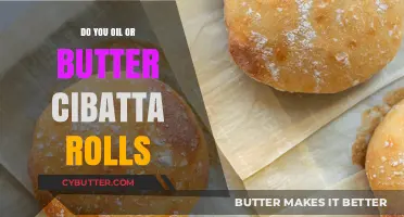 Golden Cibatta Rolls: The Butter vs. Oil Debate Unveiled