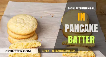Butter vs. Oil in Pancake Batter: Which One Reigns Supreme?