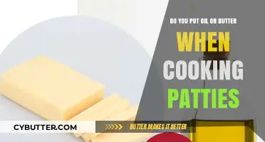 Sizzling Patties: The Great Oil vs. Butter Debate