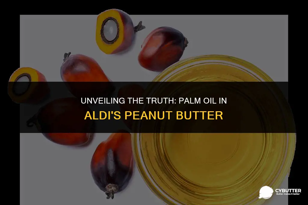 does aldi peanut butter have palm oil