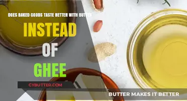 Butter vs. Ghee: Which Enhances Baked Goods' Flavor Better?