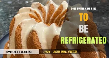 The Great Butter Cake Debate: To Refrigerate or Not?