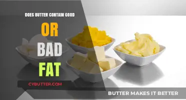 Butter's Fat Content: Uncovering the Truth About Good vs. Bad Fats