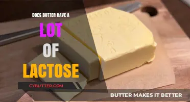Unveiling the Lactose Content in Butter: A Comprehensive Guide