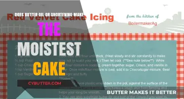 The Great Debate: Butter, Oil, or Shortening for the Ultimate Moist Cake