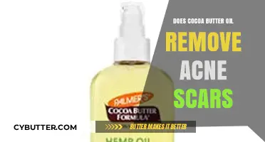 Discover the Truth: Cocoa Butter Oil's Role in Acne Scar Removal