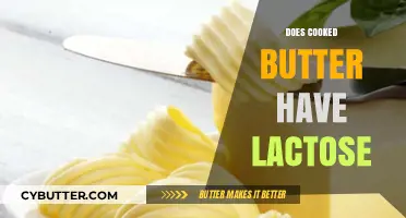 Lactose in Cooked Butter: A Dairy-Free Cooking Essential