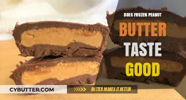 Frozen Peanut Butter: A Chilling Delight or a Tasty Mistake?