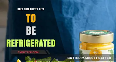 The Ghee Butter Debate: To Refrigerate or Not?
