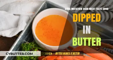 Butter-Dipped Imitation Crab Meat: A Tasty Treat or Miss?