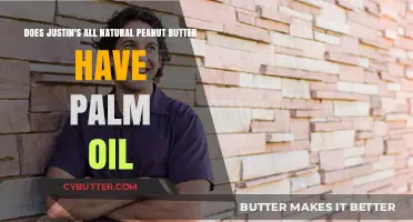 Unveiling the Truth: Justin's All Natural Peanut Butter and Palm Oil