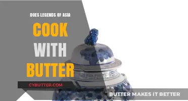 Exploring the Butter Usage in Legends of Asia's Cooking