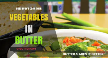 Luby's Vegetable Cooking: Butter or Not?