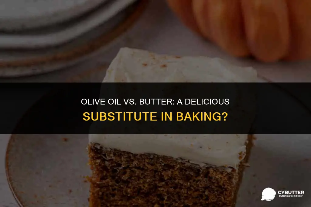 does olive oil work as a substitiute for butter
