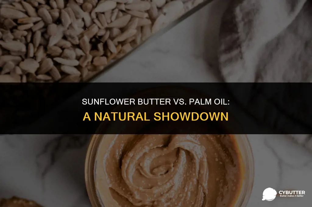 does once again all natural sunflower butter have palm oil