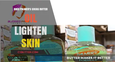 Palmer's Cocoa Butter Oil: Does It Lighten Skin?