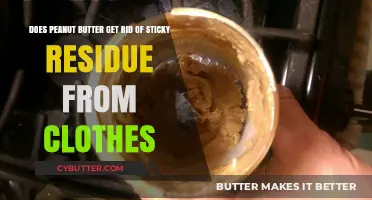 Peanut Butter Hack: Removing Sticky Residue from Clothes Effectively