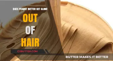 Peanut Butter to the Rescue: Removing Slime from Hair Easily