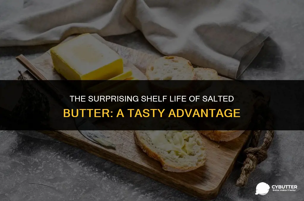 does salted butter last longer