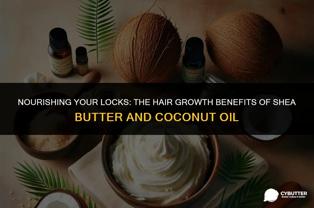 does shea butter and coconut oil grow hair