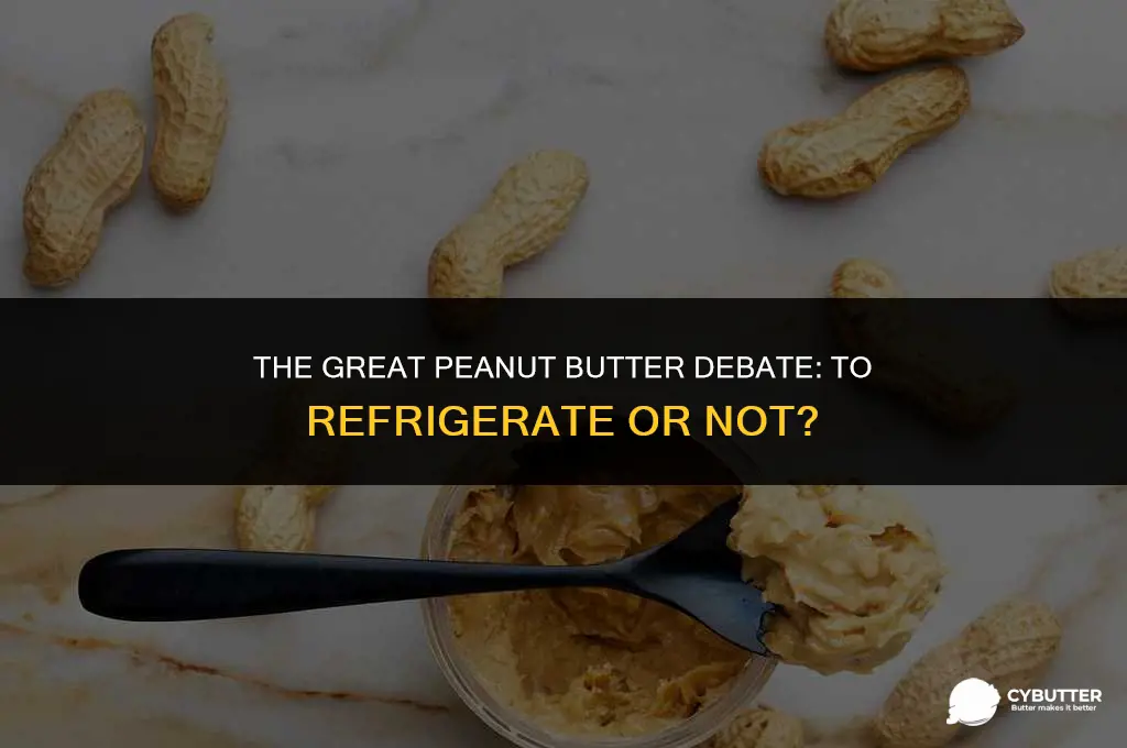 does teddie peanut butter need to be refrigerated