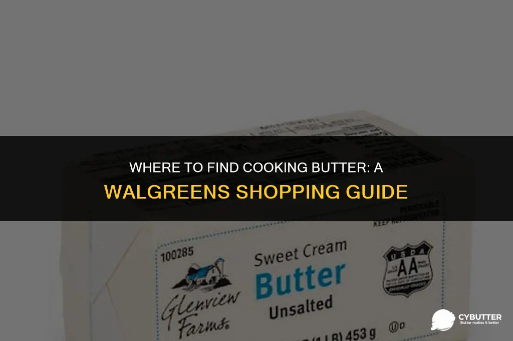 does walgreens sell cooking butter