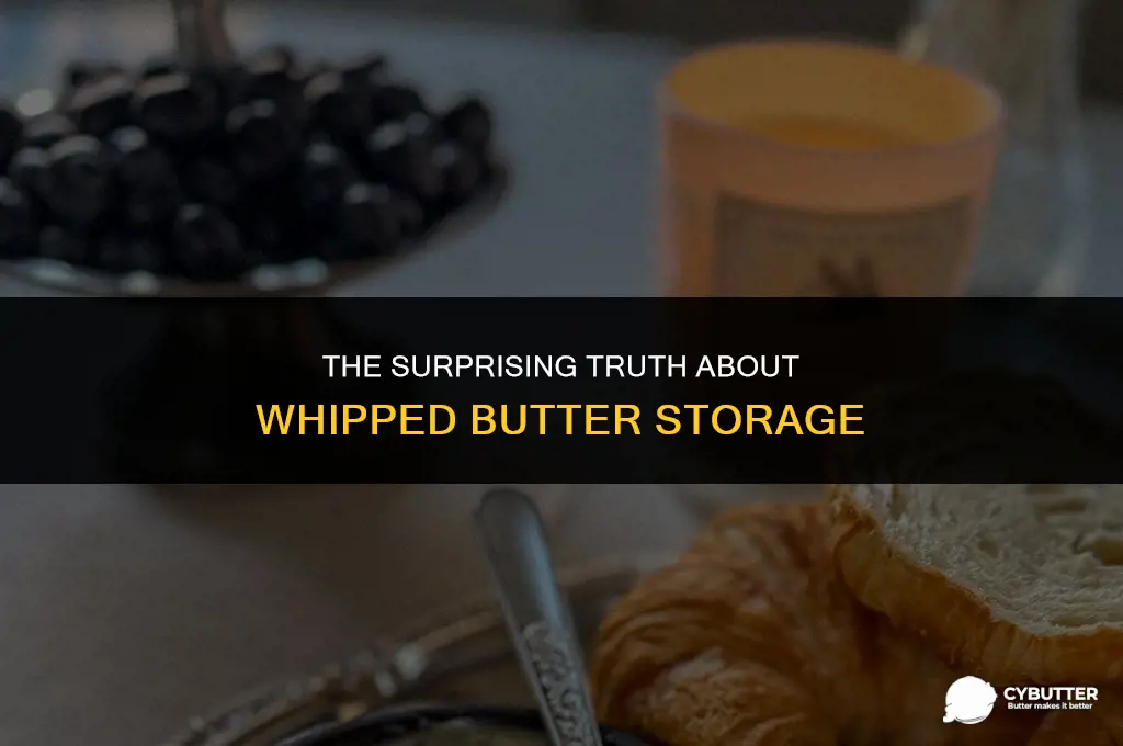 does whipped butter need to be refrigerated