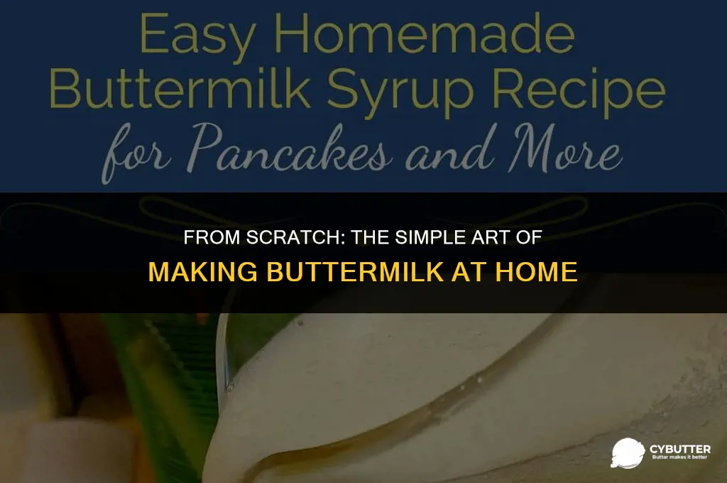 how can i make butter milk