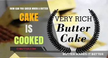 Perfectly Baked Butter Cake: The Ultimate Doneness Guide