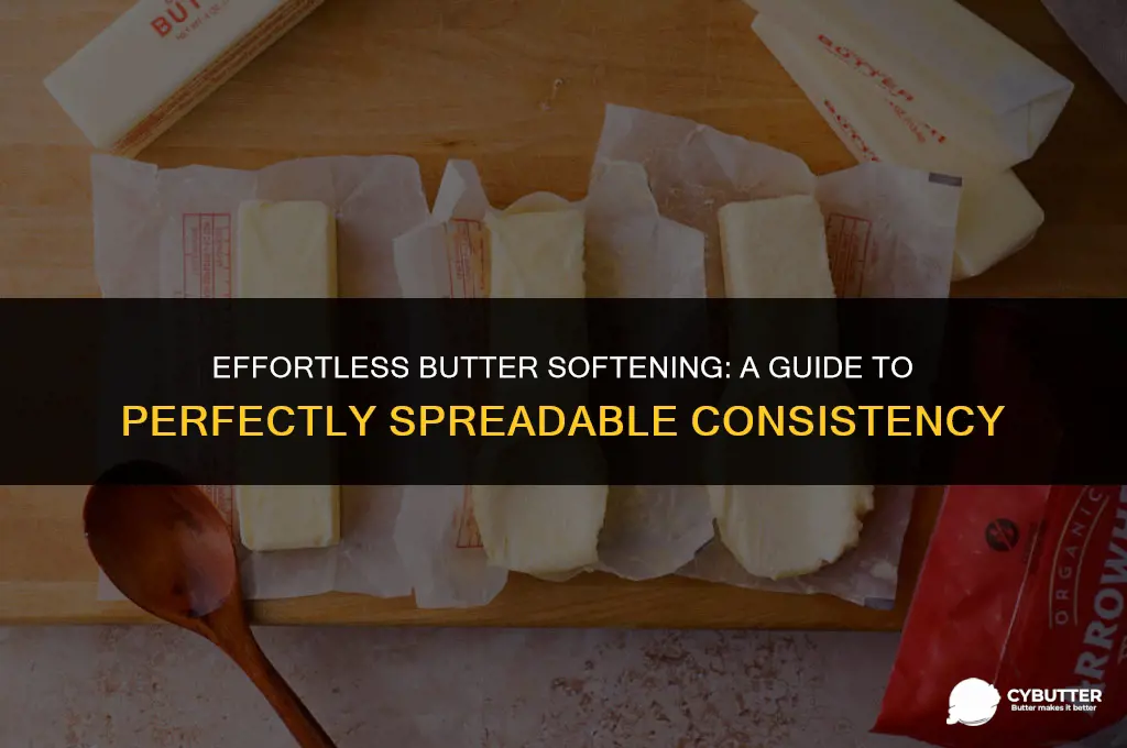 how can you soften butter