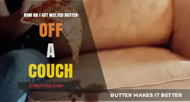 Quick Fixes: Removing Melted Butter Stains from Your Couch Easily
