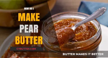 From Orchard to Jar: The Simple Art of Making Pear Butter