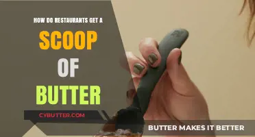 How Restaurants Perfectly Scoop Butter: Techniques and Tools Revealed