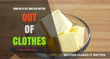 Quick Fixes: Removing Melted Butter Stains from Clothes Effortlessly
