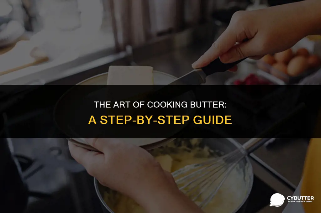how do you cook butter