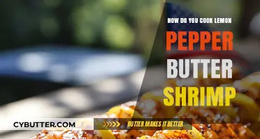 Savor the Flavor: Lemon Pepper Butter Shrimp Delight