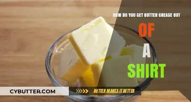 Effective Ways to Remove Butter Grease Stains from Your Shirt