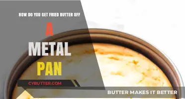 Easy Tips to Remove Fried Butter Residue from Metal Pans