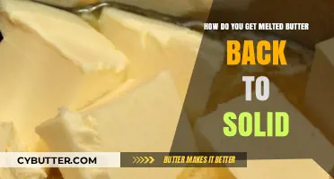 Quick Fix: Solidifying Melted Butter – Simple Steps to Restore Texture